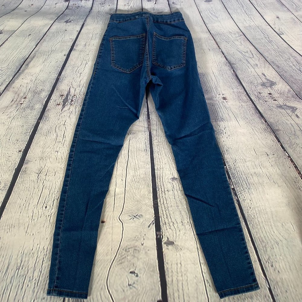 Cotton On High Rise Jegging Blue Dark Wash - Picture 6 of 7